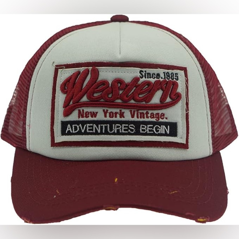 New western adventure begins trucker hat